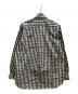 COMME des GARCONS HOMME (コムデギャルソン オム) ギンガムチェックシャツ ホワイト×ブラック サイズ:記載なし：20000円