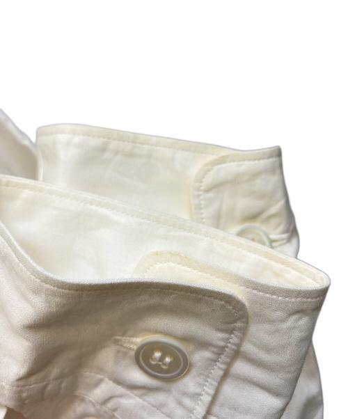 COMME des GARCONS HOMME（コムデギャルソン オム）COMME des GARCONS HOMME (コムデギャルソン オム) チェック襟長袖シャツ ホワイト サイズ:記載なしの古着・服飾アイテム