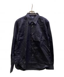 COMME des GARCONS HOMME（コムデギャルソン オム）の古着「レギュラーカラーシャツ」｜ブラック