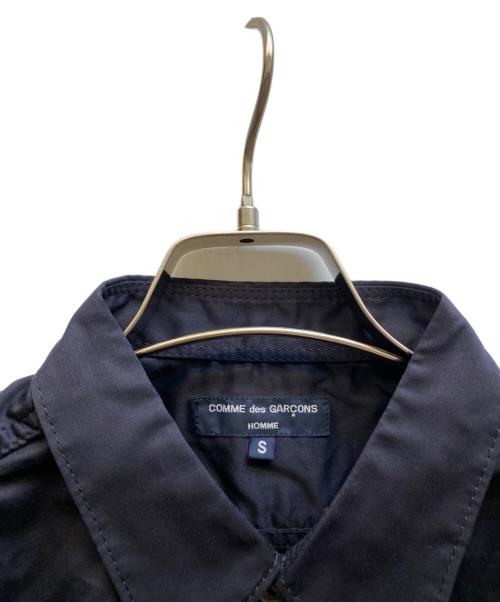 COMME des GARCONS HOMME（コムデギャルソン オム）COMME des GARCONS HOMME (コムデギャルソン オム) レギュラーカラーシャツ ブラック サイズ:Sの古着・服飾アイテム