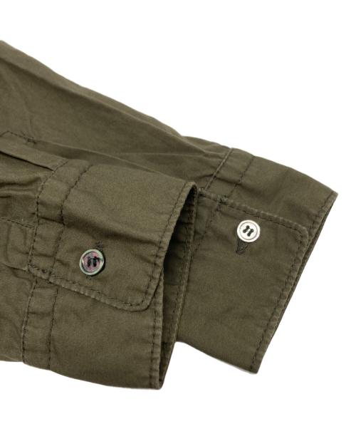 COMME des GARCONS HOMME（コムデギャルソン オム）COMME des GARCONS HOMME (コムデギャルソン オム) 3ポケットL/Sシャツ/HT-B033 オリーブ サイズ:Sの古着・服飾アイテム