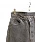 中古・古着 LEVI'S (リーバイス) 90's 501先染めデニムパンツ グレー サイズ:W33：13000円
