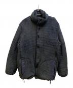 UNIVERSAL PRODUCTS.ユニバーサルプロダクツ）の古着「ALLIED FEATHER + DOWN HI-LOFT FLEECE DOWN BLOUSON」｜ブラック