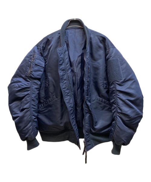 DAIWA PIER39（ダイワ ピア39）DAIWA PIER39 (ダイワ ピア39) TECH REVERSIBLE MA-1 ネイビー サイズ:Lの古着・服飾アイテム