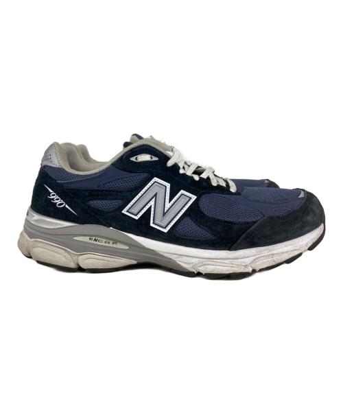 NEW BALANCE（ニューバランス）NEW BALANCE (ニューバランス) 990v3 ネイビー サイズ:CM 27.5の古着・服飾アイテム