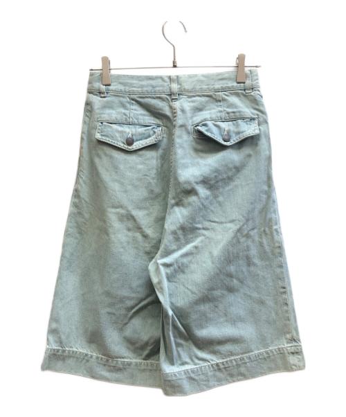 DRIES VAN NOTEN（ドリスヴァンノッテン）DRIES VAN NOTEN (ドリスヴァンノッテン) デニムハーフパンツ ブルー サイズ:34の古着・服飾アイテム
