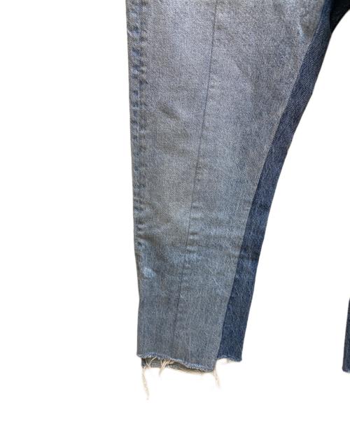 Maison Margiela（メゾンマルジェラ）Maison Margiela (メゾンマルジェラ) 再構築カットオフデニムパンツ インディゴ サイズ:40の古着・服飾アイテム