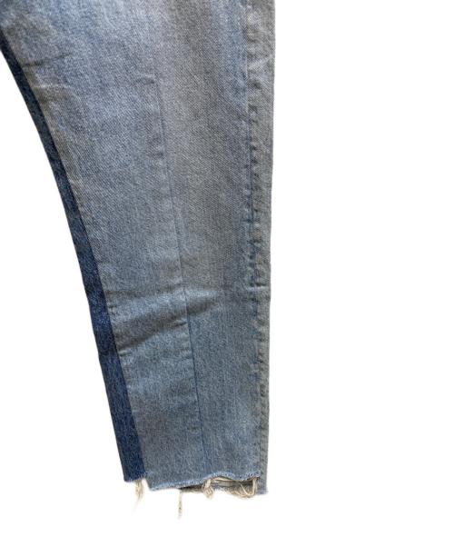 Maison Margiela（メゾンマルジェラ）Maison Margiela (メゾンマルジェラ) 再構築カットオフデニムパンツ インディゴ サイズ:40の古着・服飾アイテム