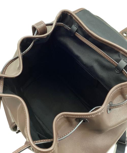 COACH（コーチ）COACH (コーチ) レザーヘリテージバックパック ブラウンの古着・服飾アイテム