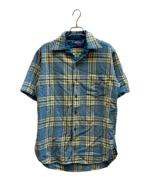PENDLETON（ペンドルトン）PENDLETON (ペンドルトン) チェックシャツ ブルー サイズ:Mの古着・服飾アイテム