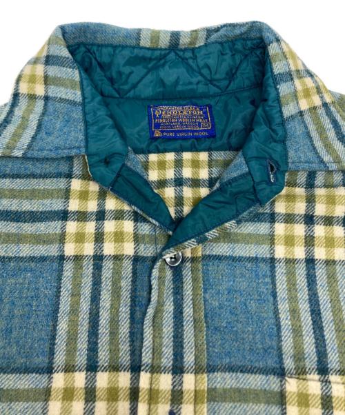 PENDLETON（ペンドルトン）PENDLETON (ペンドルトン) チェックシャツ ブルー サイズ:Mの古着・服飾アイテム