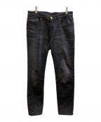 PT TORINOピーティートリノ）の古着「ストレッチデニムパンツ」｜ブラック