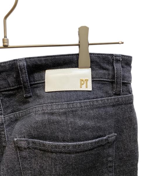 PT TORINO（ピーティートリノ）PT TORINO (ピーティートリノ) ストレッチデニムパンツ ブラック サイズ:32の古着・服飾アイテム