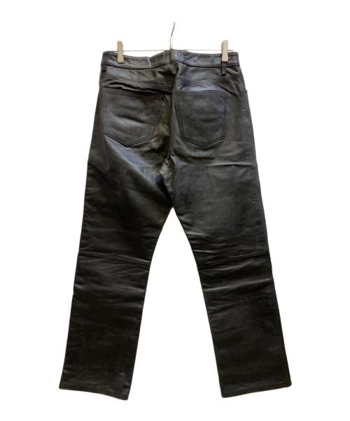 GAP（ギャップ）GAP (ギャップ) 90‘s boot fit レザーパンツ ブラック サイズ:w31/l30の古着・服飾アイテム