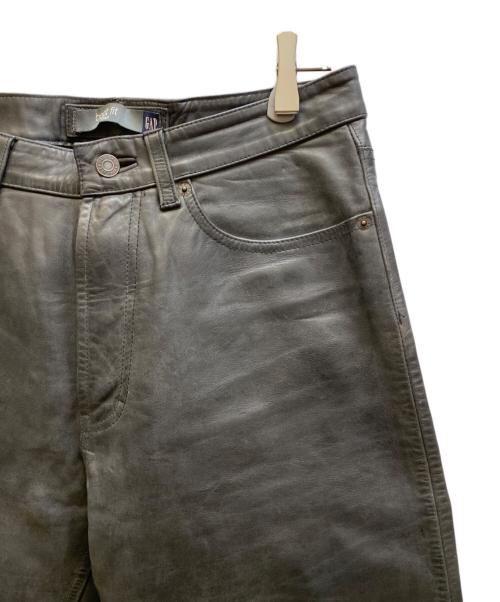 GAP（ギャップ）GAP (ギャップ) 90‘s boot fit レザーパンツ ブラック サイズ:w31/l30の古着・服飾アイテム