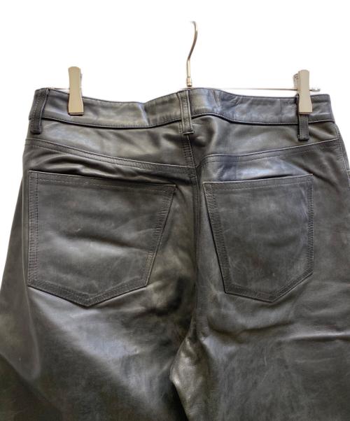 GAP（ギャップ）GAP (ギャップ) 90‘s boot fit レザーパンツ ブラック サイズ:w31/l30の古着・服飾アイテム