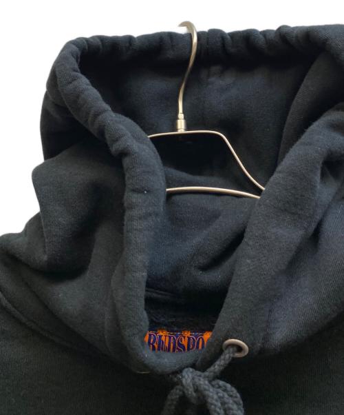 BUDSPOOL（バッズプール）BUDSPOOL (バッズプール) 葵産業 (アオイインダストリー) SMOKE CAR HOODED SWEAT SHIRT ブラック サイズ:XLの古着・服飾アイテム