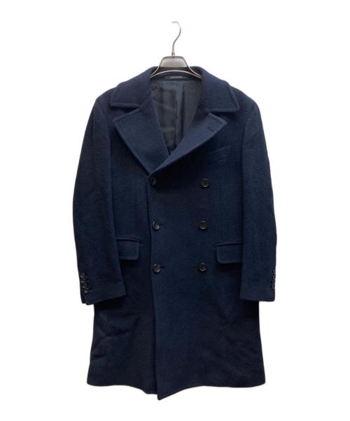 TAGLIATORE（タリアトーレ）TAGLIATORE (タリアトーレ) Brilla per il gusto (ブリッラ ペル イルグースト) 別注RICHダブルブレストコート ネイビー サイズ:-の古着・服飾アイテム