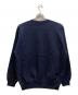 DESCENDANT (ディセンダント) ロゴスウェット ネイビー サイズ:2：8000円
