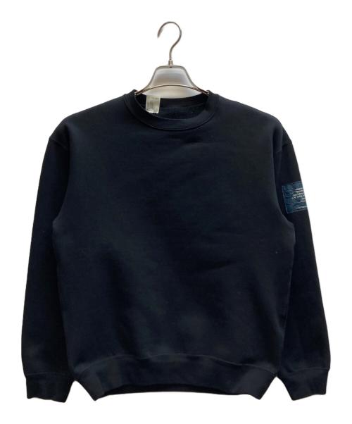 N.HOOLYWOOD（エヌ ハリウッド）N.HOOLYWOOD (エヌ ハリウッド) クルーネックスウェット ブラック サイズ:36の古着・服飾アイテム