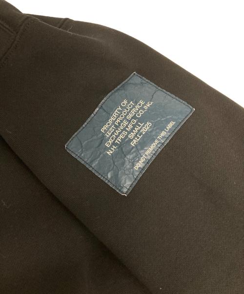 N.HOOLYWOOD（エヌ ハリウッド）N.HOOLYWOOD (エヌ ハリウッド) クルーネックスウェット ブラック サイズ:36の古着・服飾アイテム