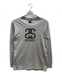 stussy（ステューシー）の古着「ロゴカットソー」｜グレー