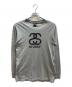 stussy（ステューシー）の古着「ロゴカットソー」｜グレー