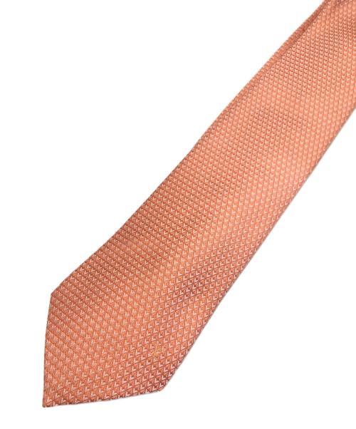 LOUIS VUITTON（ルイ ヴィトン）LOUIS VUITTON (ルイ ヴィトン) 柄ネクタイ サーモン サイズ:148㎝×8㎝の古着・服飾アイテム