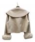 HER LIP TO (ハーリップトゥ) Loro Short Rever Coat アイボリー サイズ:M：18000円
