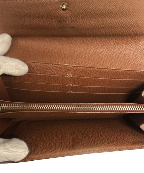 LOUIS VUITTON（ルイ ヴィトン）LOUIS VUITTON (ルイ ヴィトン) 長財布 ブラウンの古着・服飾アイテム