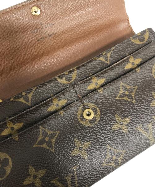 LOUIS VUITTON（ルイ ヴィトン）LOUIS VUITTON (ルイ ヴィトン) 長財布 ブラウンの古着・服飾アイテム