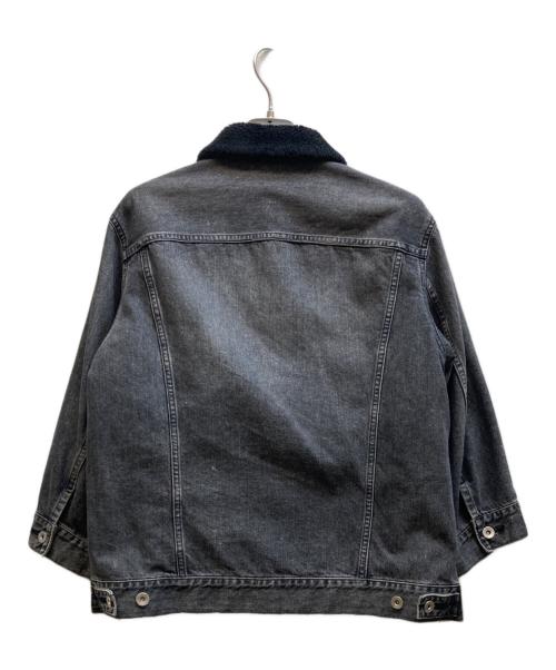 sacai（サカイ）sacai (サカイ) デニムジャケット グレー サイズ:2の古着・服飾アイテム