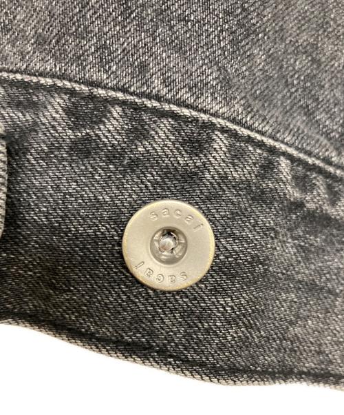 sacai（サカイ）sacai (サカイ) デニムジャケット グレー サイズ:2の古着・服飾アイテム