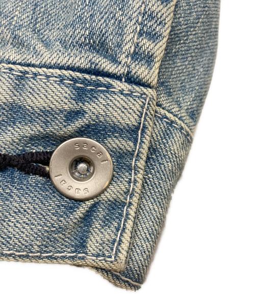 sacai（サカイ）sacai (サカイ) デニムジャケット インディゴ サイズ:2の古着・服飾アイテム