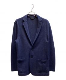 PAOLONI（パオローニ）の古着「テーラードジャケット」｜ネイビー