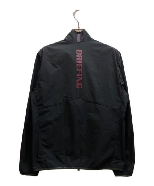 BRIEFING（ブリーフィング）BRIEFING (ブリーフィング) ブリーフィングゴルフ ナイロン ジャケット ブラック サイズ:Lの古着・服飾アイテム