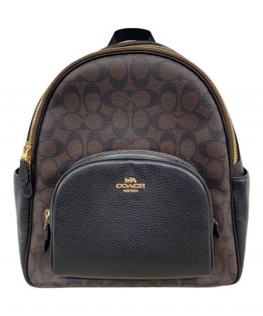 中古・古着通販】COACH (コーチ) バックパック シグネチャー