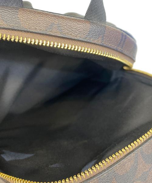 COACH（コーチ）COACH (コーチ) バックパック シグネチャー キャンバス ブラウンの古着・服飾アイテム