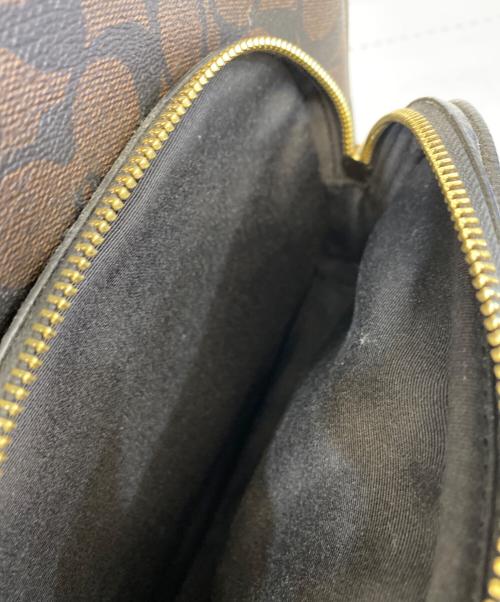COACH（コーチ）COACH (コーチ) バックパック シグネチャー キャンバス ブラウンの古着・服飾アイテム