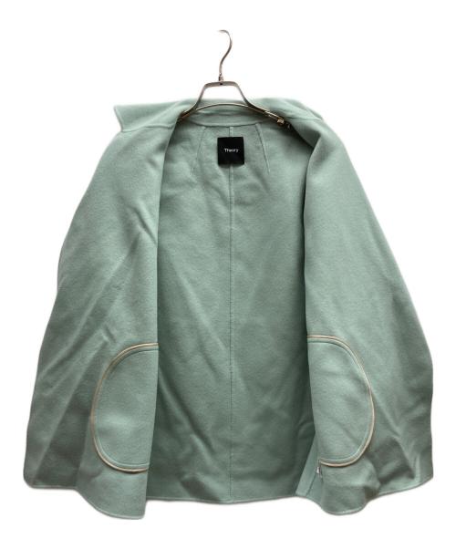 theory（セオリー）theory (セオリー) カシミヤブレンドコート/01-2409602-625-902 グリーン サイズ:Sの古着・服飾アイテム