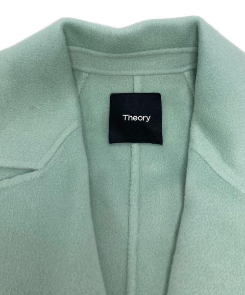 theory（セオリー）theory (セオリー) カシミヤブレンドコート/01-2409602-625-902 グリーン サイズ:Sの古着・服飾アイテム