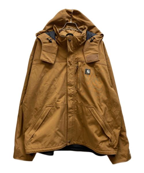 CarHartt（カーハート）CarHartt (カーハート) ナイロンジャケット ブラウン サイズ:2XLの古着・服飾アイテム