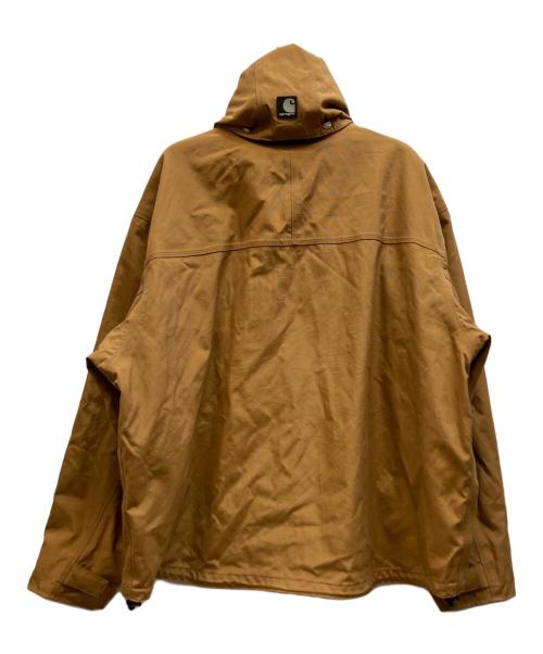 CarHartt（カーハート）CarHartt (カーハート) ナイロンジャケット ブラウン サイズ:2XLの古着・服飾アイテム