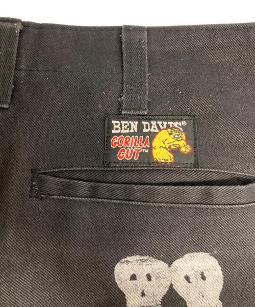 BEN DAVIS（ベンデイビス）BEN DAVIS (ベンデイビス) ゴリラカットワークパンツ ブラック サイズ:-の古着・服飾アイテム