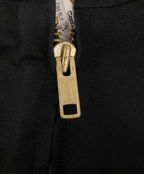 CarHartt（カーハート）CarHartt (カーハート) フリースライニング ダックフーデッドジャケット ブラック サイズ:3XLの古着・服飾アイテム