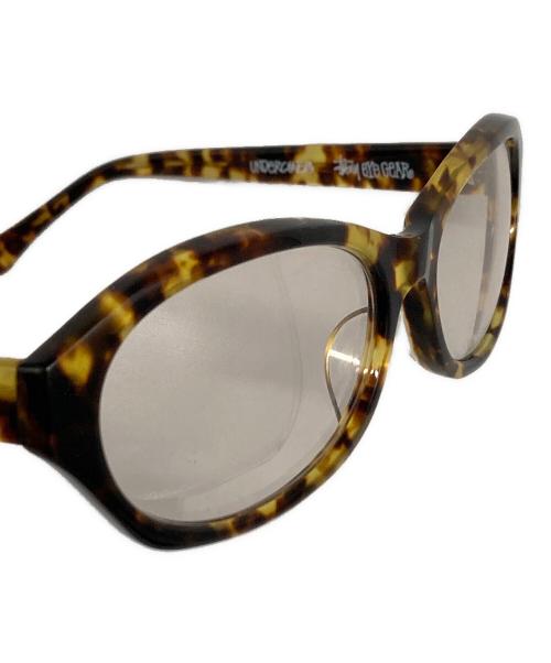 stussy（ステューシー）stussy (ステューシー) UNDERCOVER (アンダーカバー) JOHNNY サングラス ブラウンの古着・服飾アイテム