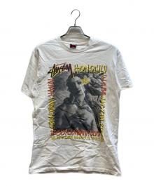 stussy（ステューシー）の古着「プリントTシャツ」｜ホワイト