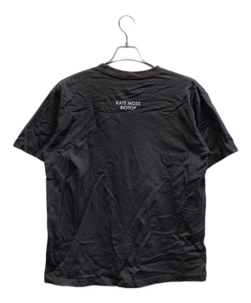 BIOTOP（ビオトープ）BIOTOP (ビオトープ) Kate Moss by David Sims Photo T-shirts / BOM-05040 ブラック サイズ:Lの古着・服飾アイテム