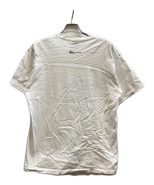 stussy（ステューシー）stussy (ステューシー) プリントTシャツ/Nixon Photo Tee  ホワイト サイズ:Lの古着・服飾アイテム