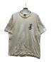 stussy（ステューシー）の古着「ビッグクラウンプリントTシャツ」｜ベージュ